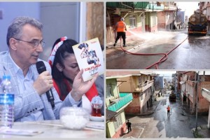 İlkadım’da Sokaklar Baştan Aşağı Yıkanıyor